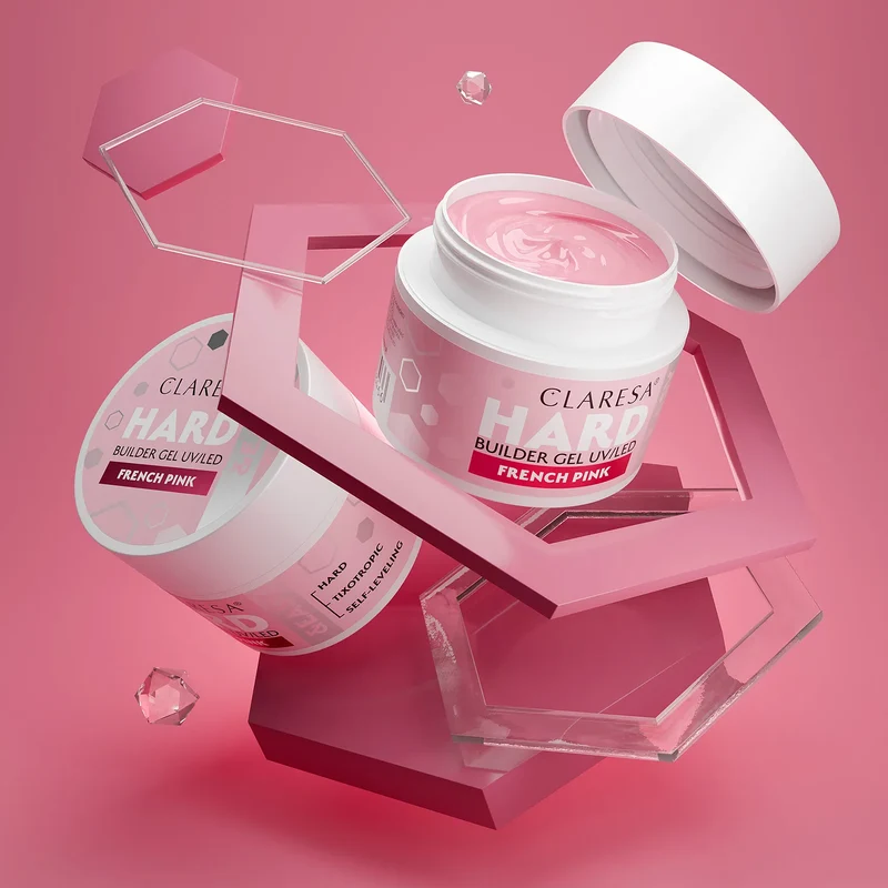 Claresa | Gel de construction - Hard&Easy - French Pink 45g