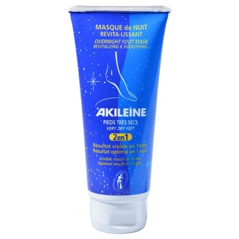 Akileine Masque de Nuit Pieds Secs 100Ml.