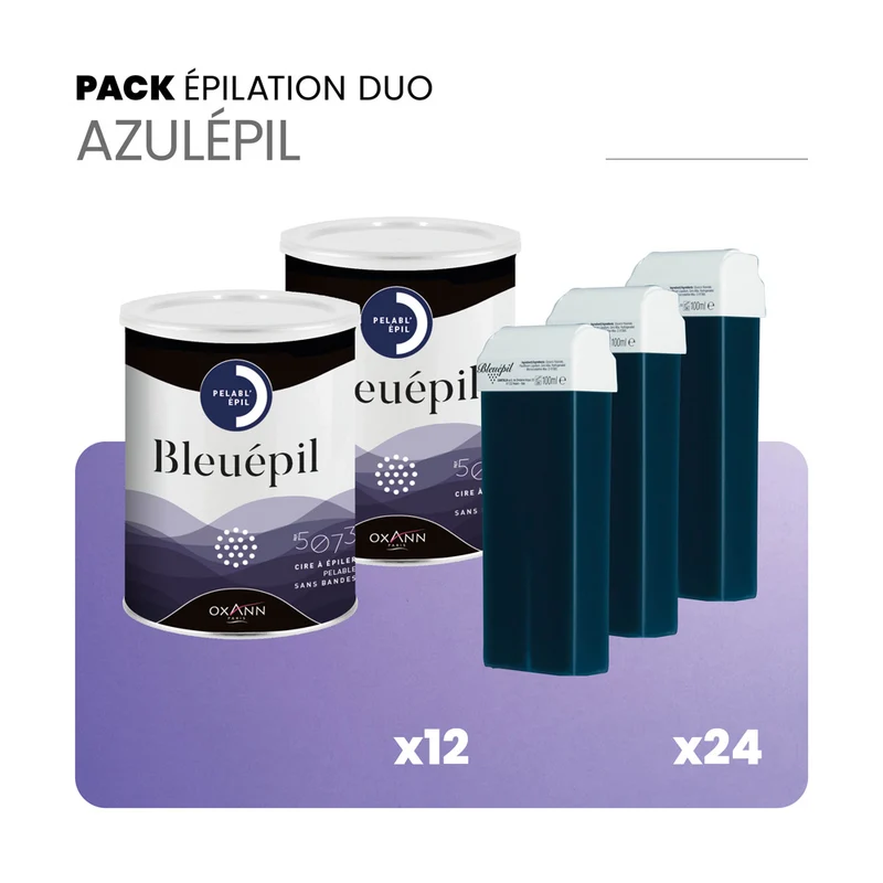 Pack cires pelables & cartouches