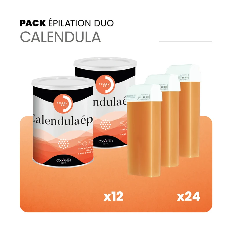 Pack cires pelables & cartouches