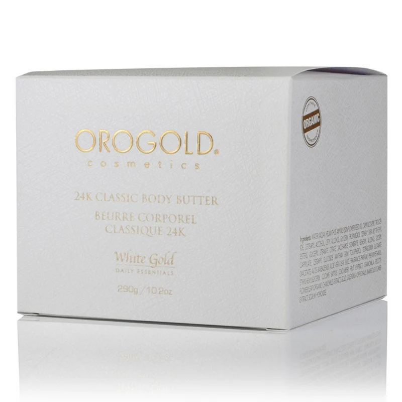 Orogold Cosmetics White Gold 24K Classic Body Butter 250ml
