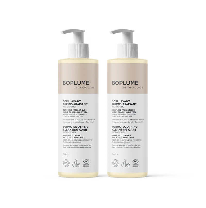 Duo Soin Lavant Dermo-Apaisant Microbiome+