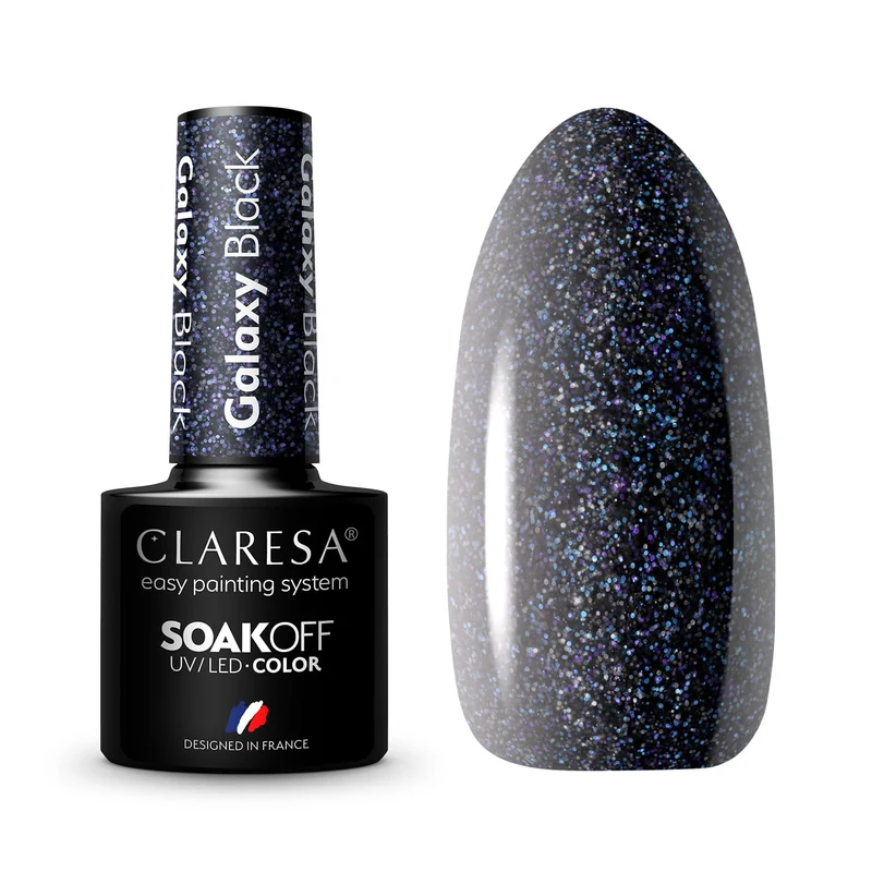 Claresa | Vernis semi-permanent Galaxy Black 5g