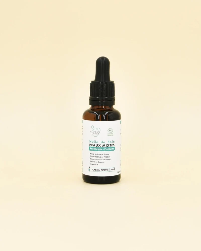 Huile de soin - Purifiante - Peaux mixtes