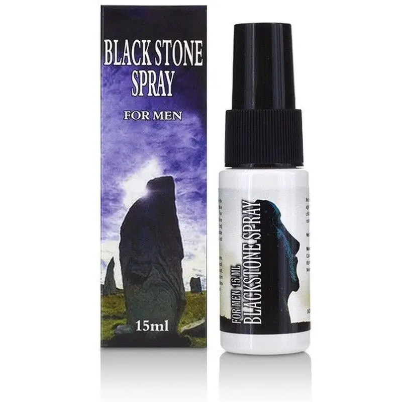 Cobeco Pharma Black Stone Spray Retardateur pour Hommes 15Ml