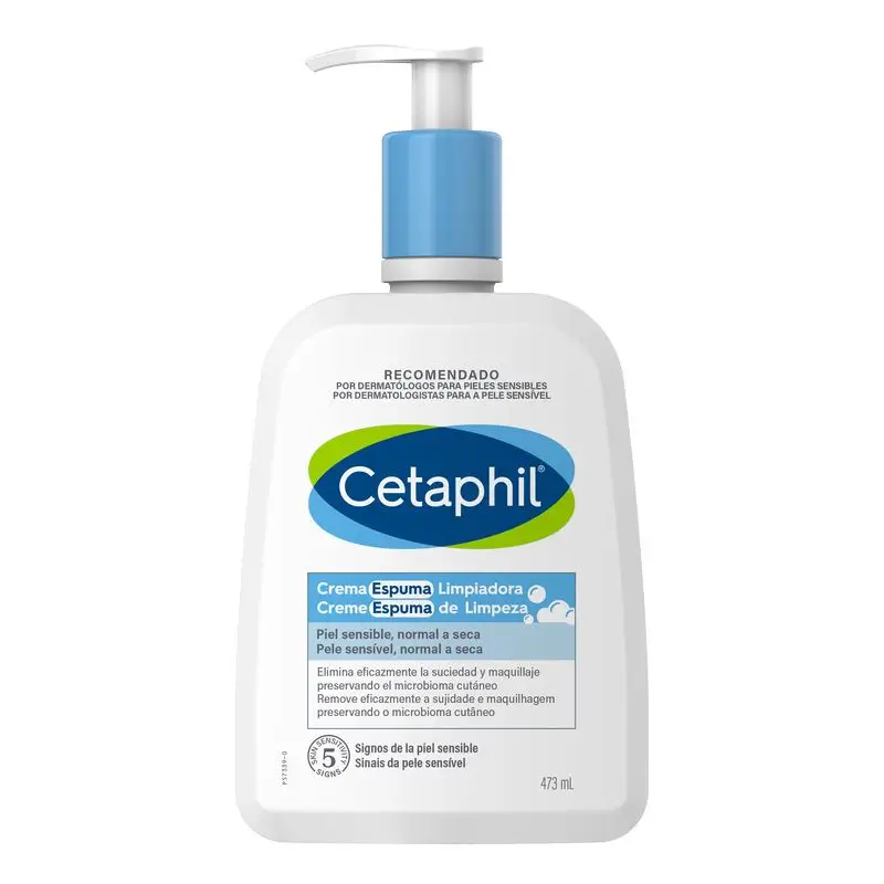 Cetaphil Crème moussante nettoyante, 473 ml