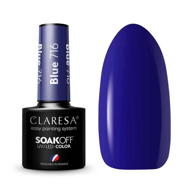 Claresa | Vernis semi-permanent Bleu n°716 - 5ml