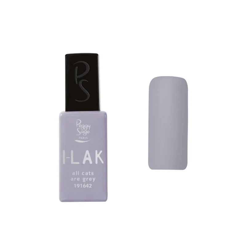 I-lAK soak off gel polish all cats are grey