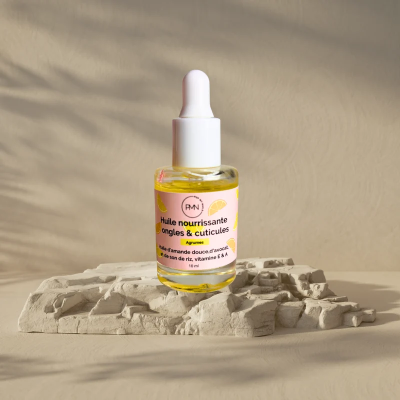 🎁 Pop My Nails | Huile nourrissante ongles & cuticules parfum agrumes (Discount)