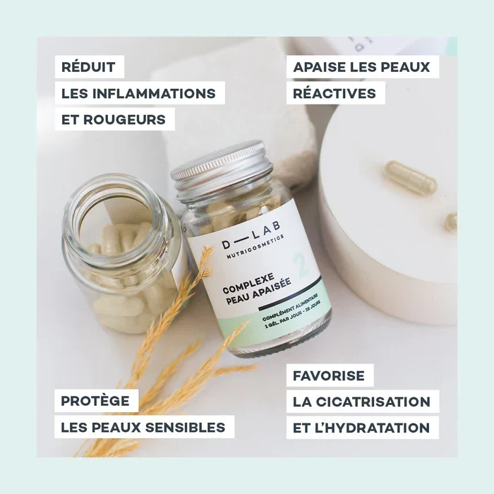 Complexe Peau Apaisée - Réduit l'inflammation & Protège la peau