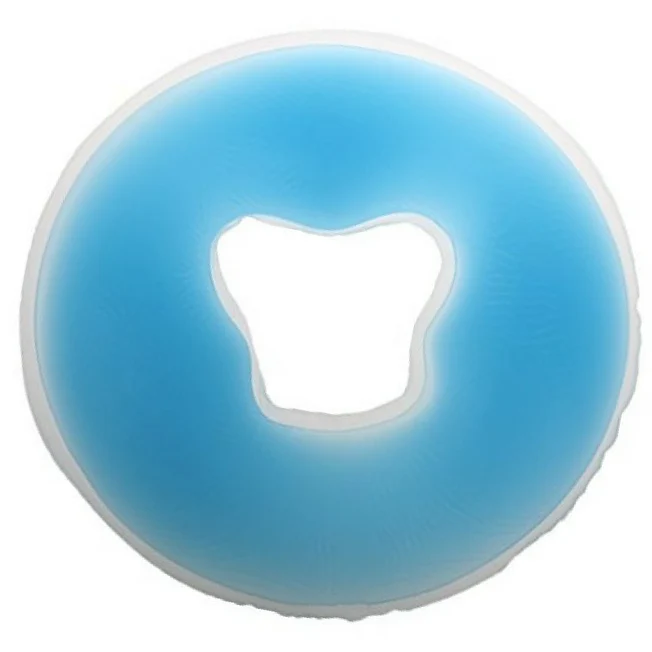 Coussin gel silicone visage