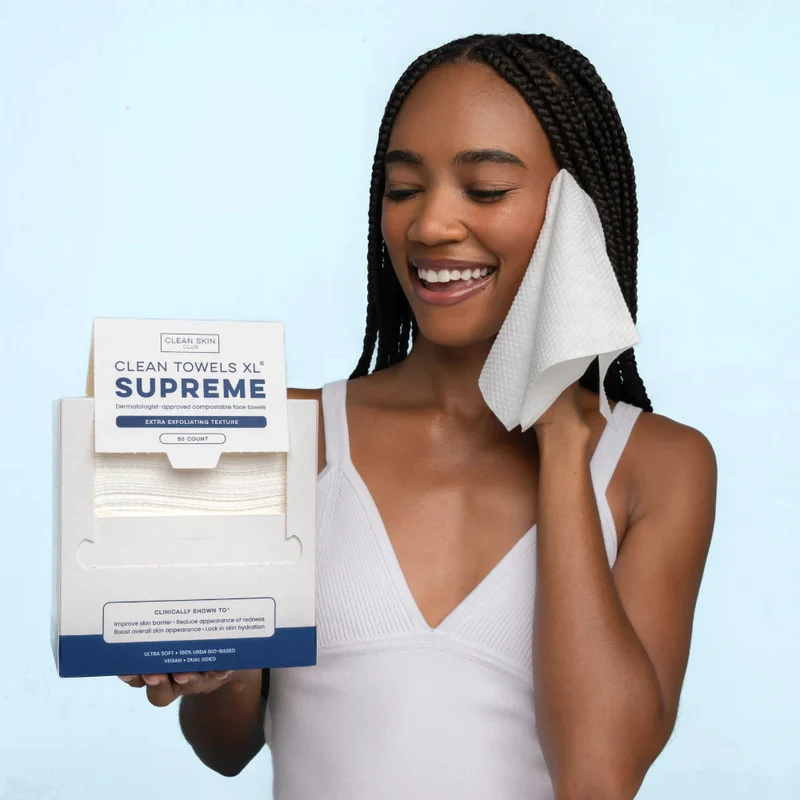 Clean Skin Club Towels XL Supreme 50 count