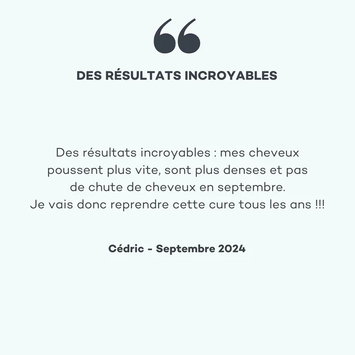 Programme Masse-Capillaire - Anti-chute & Redensifiant