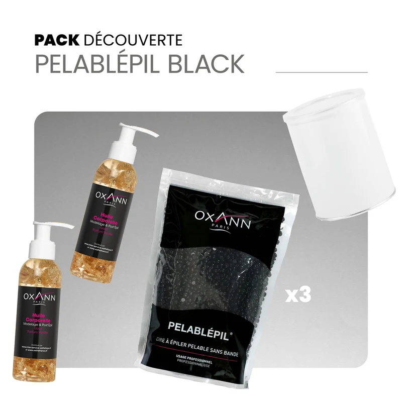 Pack découverte black'epil