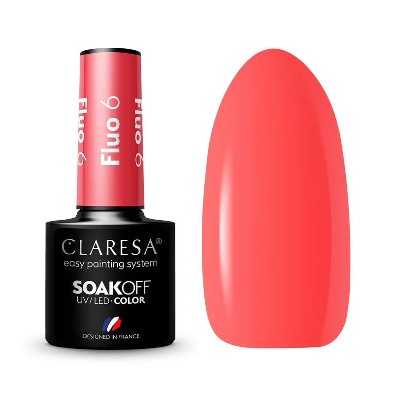 Claresa | Vernis semi-permanent Fluo n°6 - 5ml