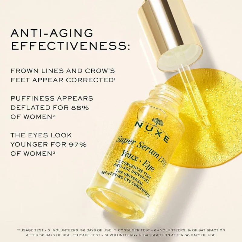 Nuxe Super Serum [10] Eye Universal Anti Aging Concentrate 15ml TESTER