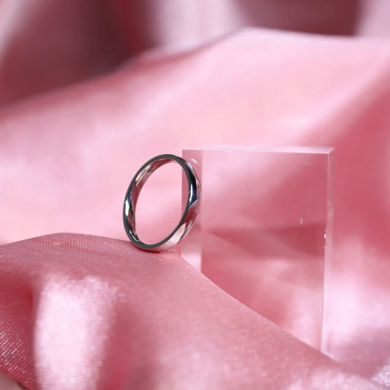 Pop My Nails | Bague en acier inoxydable Léna - couleur argent