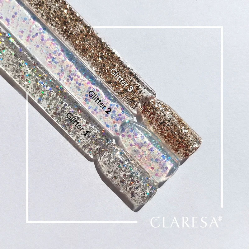 Claresa | Vernis semi-permanent Glitter n°1 - 5ml