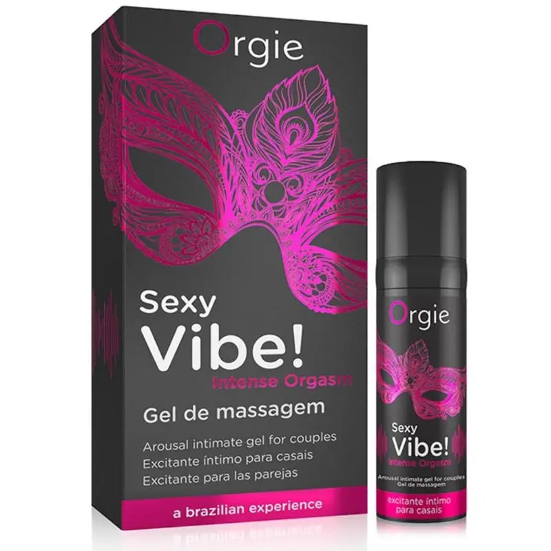 Orgie Sexy Vibe ! Gel Orgasme Intense Pour Couples 15 Ml