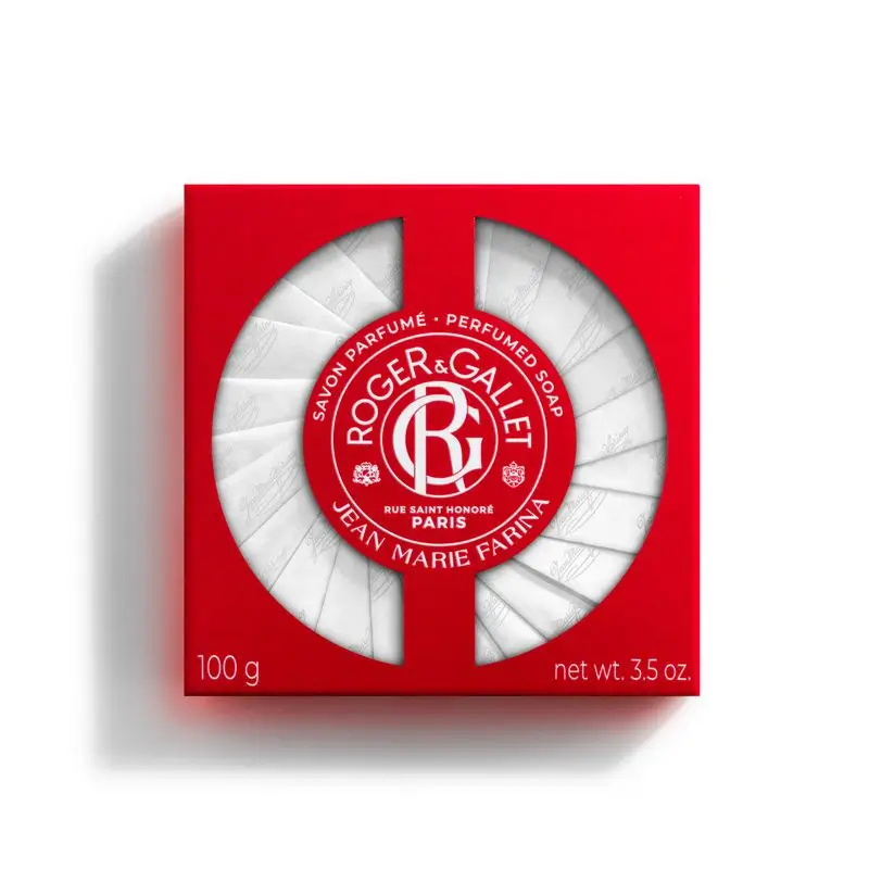 Roger & Gallet Jean Marie Farina Coffre à savon pour les mains, 300 gr