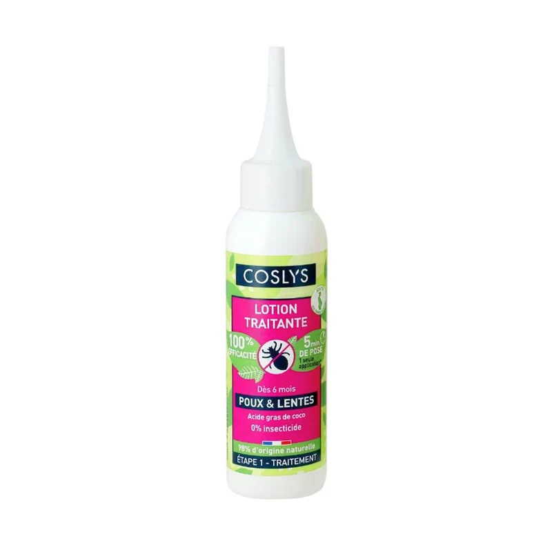 Coslys • Lotion traitante poux & lentes
