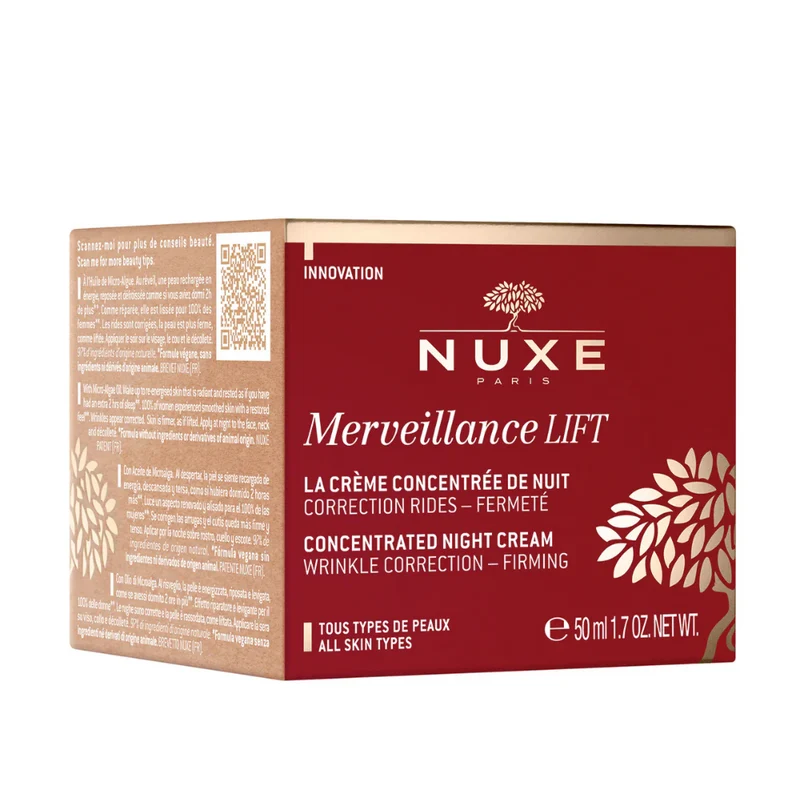 Nuxe Merveillance Lift Concentrated Night Cream 50ml TESTER