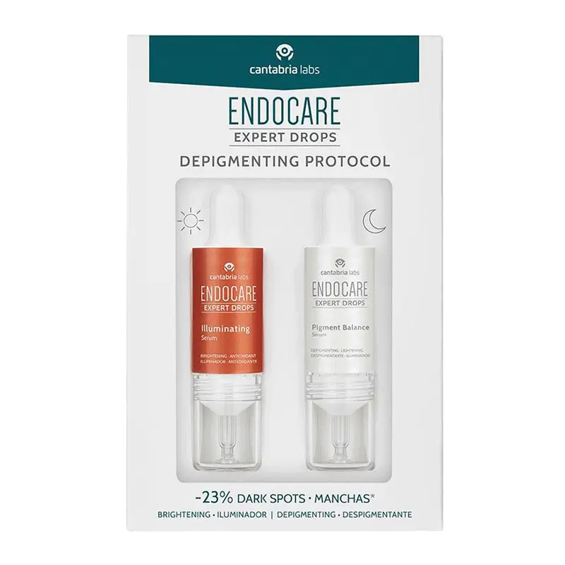 ENDOCARE Expert Drops Protocole de dépigmentation 2X10 ml
