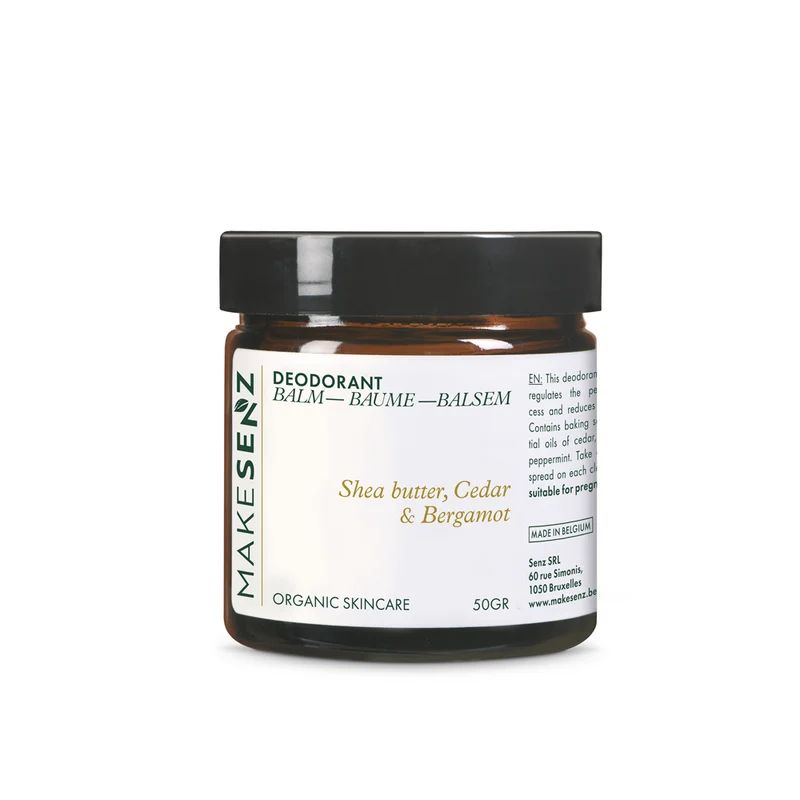 MakeSenz • Baume Déodorant Cèdre & Bergamote