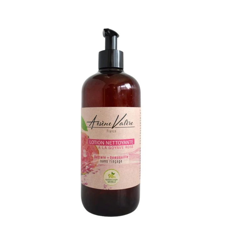 Lotion nettoyante goyave rose