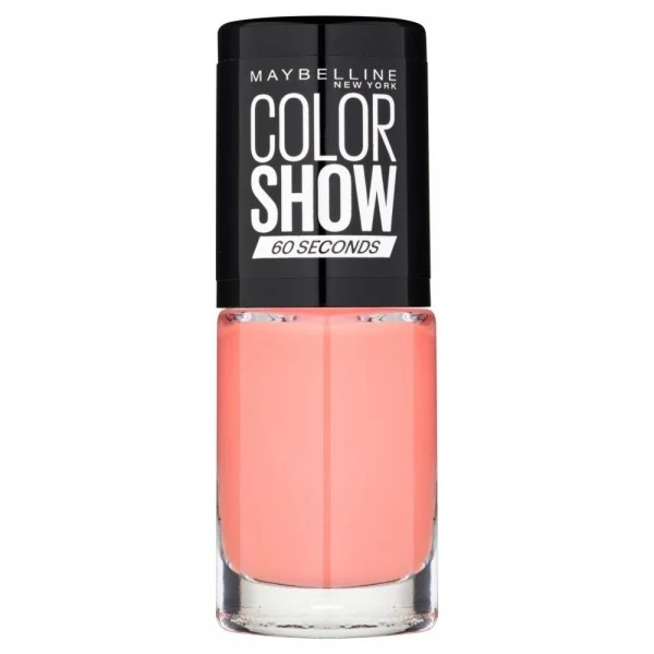 Gemey Maybelline | Vernis à ongles Colorshow n°329 Canal Street Coral - 7ml