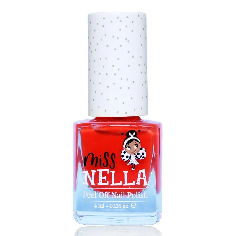 Miss Nella | Vernis à ongles enfant peel off "Strawberry N'Cream" - 4 ml
