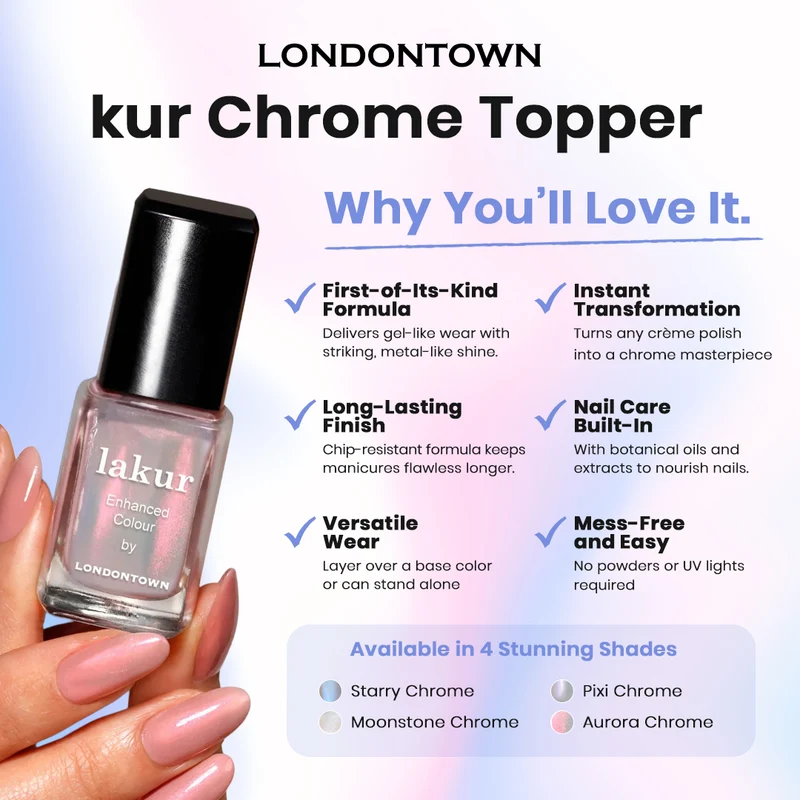 Londontown kur Chrome Topper 12ml/ea