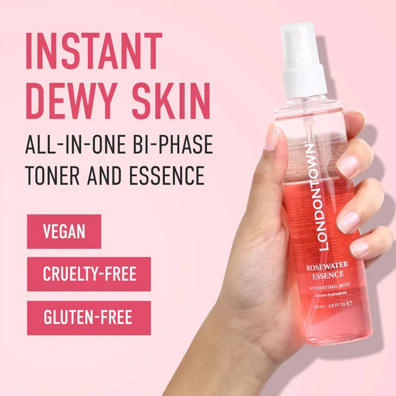 Londontown Rosewater Essence Facial Mist 104ml