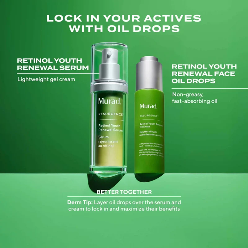 Murad Retinol Youth Renewal Face Oil Drops 30ml