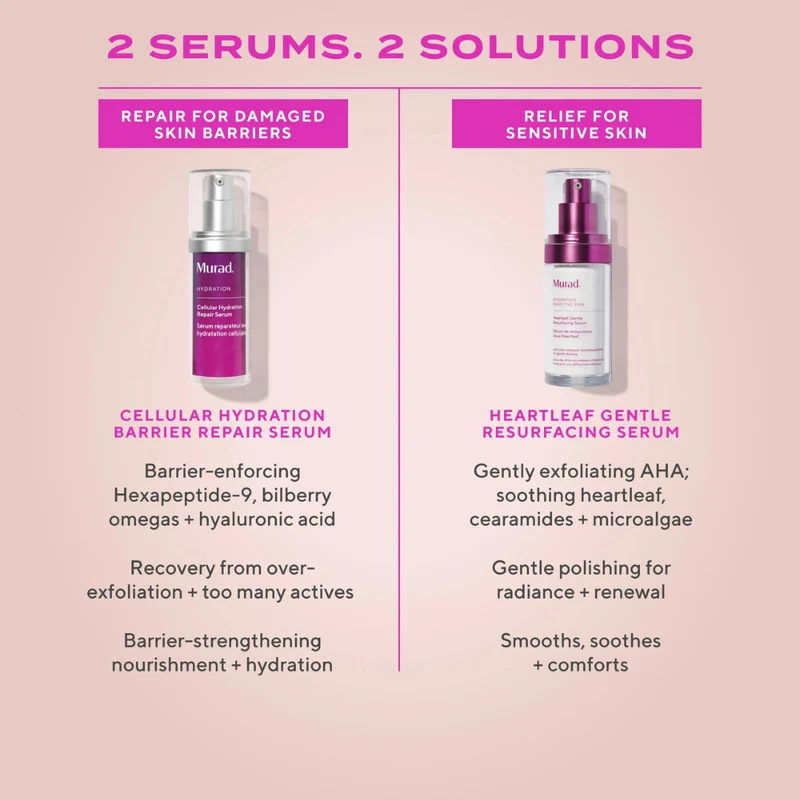 Murad Heartleaf Gentle Glycolic Acid Resurfacing Serum for Sensitive Skin 30ml