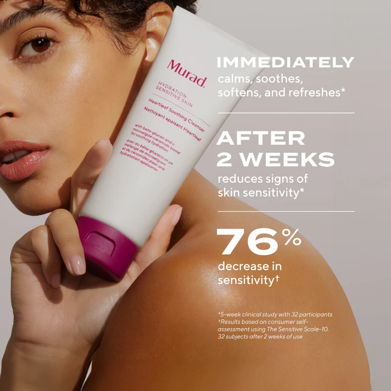 Murad Heartleaf Soothing Face Cleanser for Sensitive and Eczema-Prone Skin 148ml
