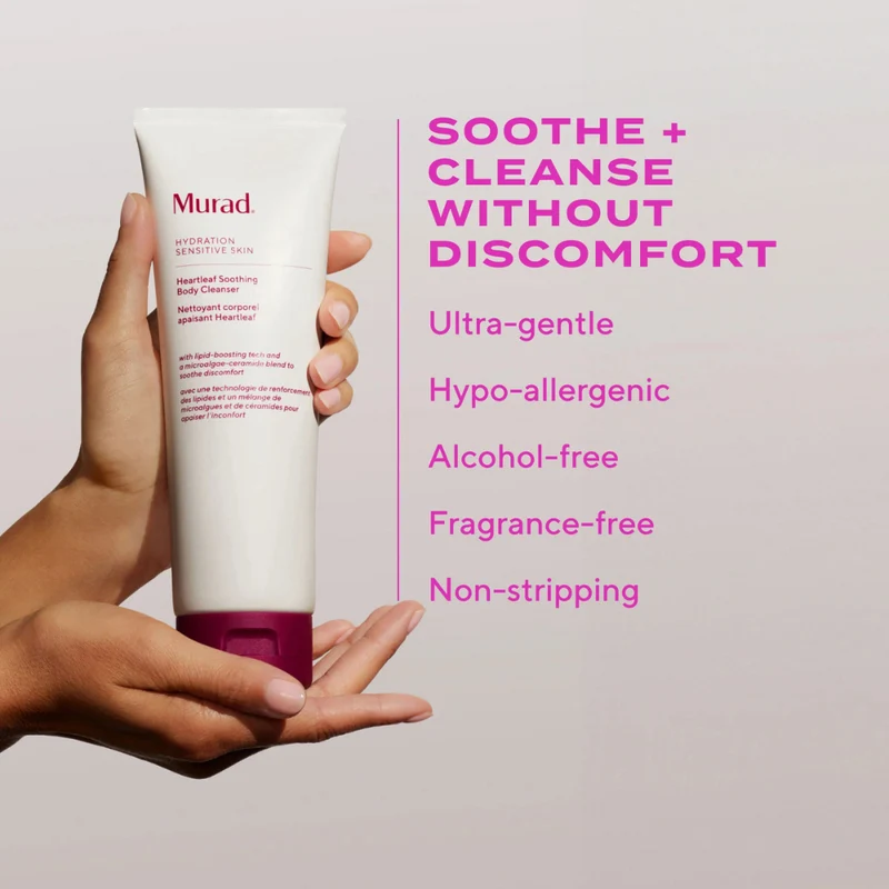 Murad Heartleaf Soothing Body Cleansing Wash for Sensitive and Eczema-Prone Skin 250ml