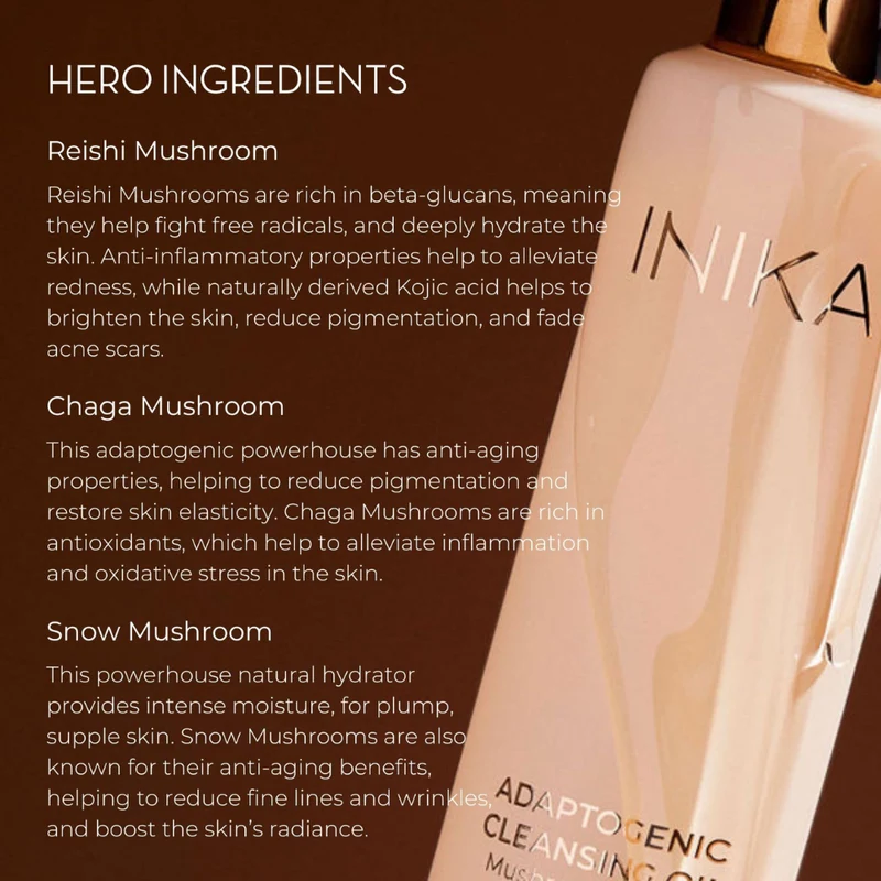 INIKA Adaptogenic Cleansing Oil 80ml