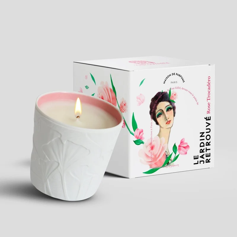 Rose Trocadéro - Le Gardien du Sommeil · Bougie Parfumée