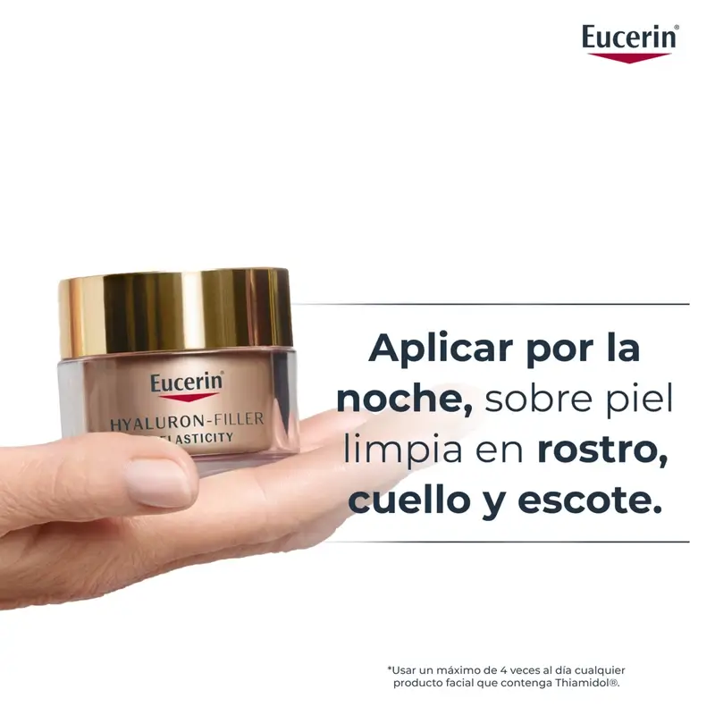 Eucerin Hyaluron Filler + Elasticity Night Cream with Hyaluronic Acid 50 ml