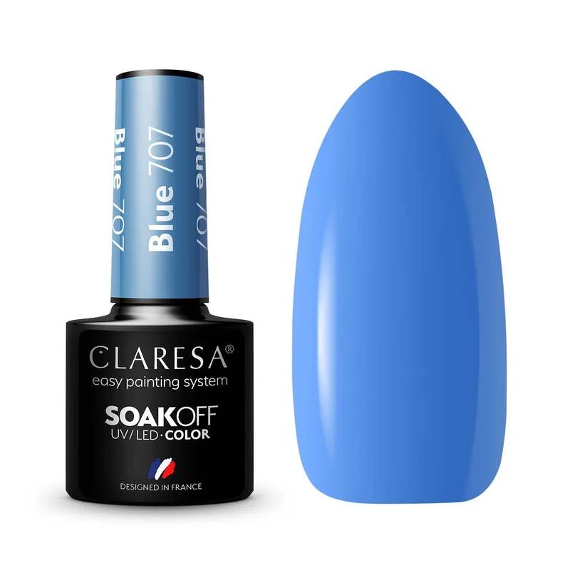 Claresa | Vernis semi-permanent Bleu n°707 - 5ml