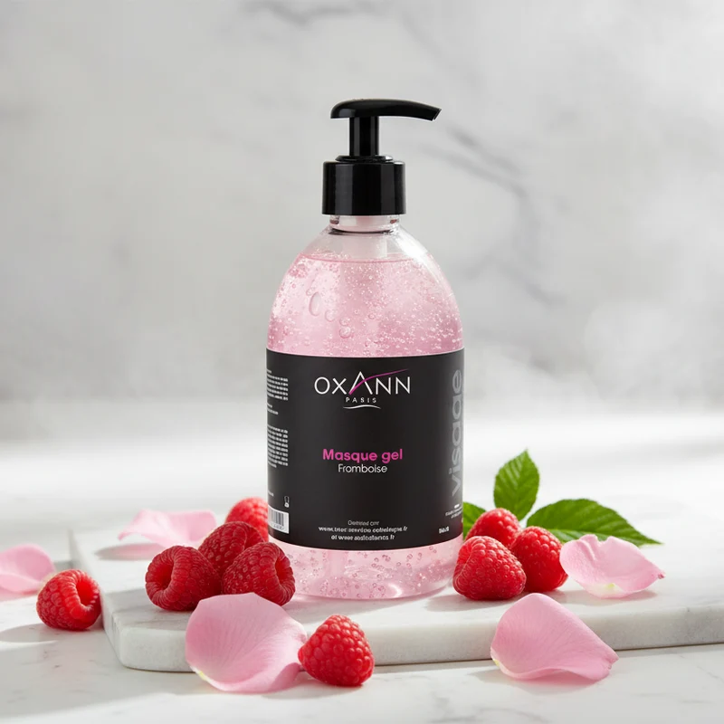 Masque gel détente framboise