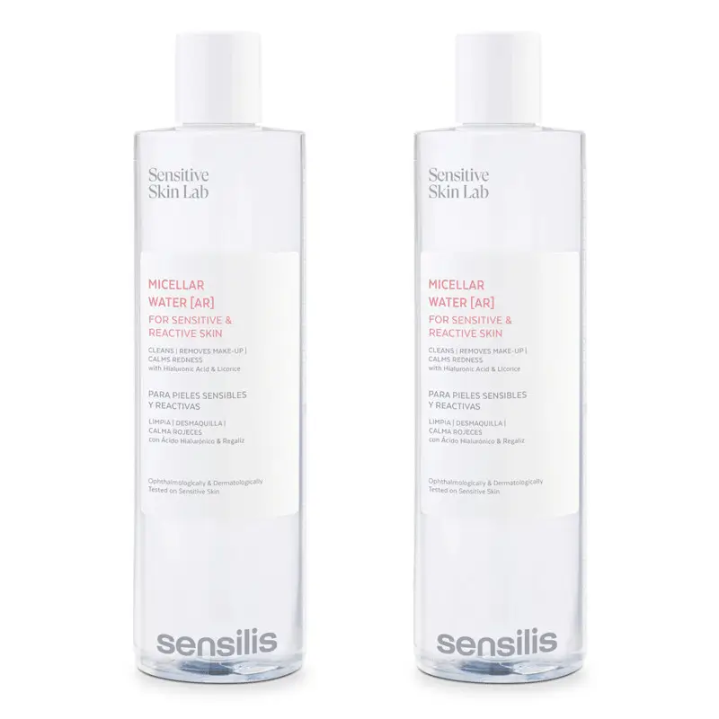 Sensilis Duplo Eau Micellaire [Ar] Peaux Sensibles et Réactives 400 ml + 400 ml