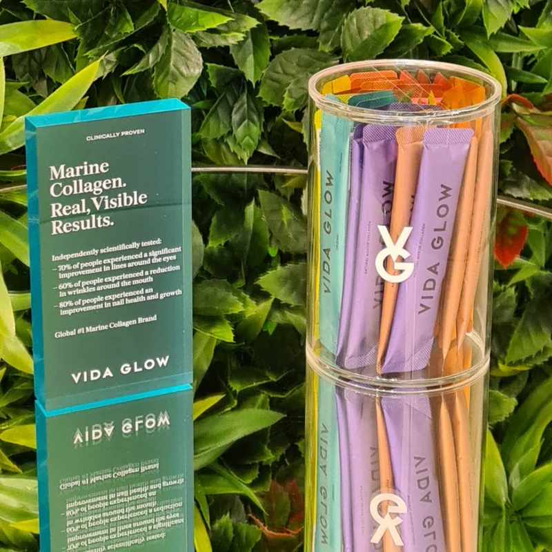 Vida Glow Cloche Filled with Loose Sachets gwp