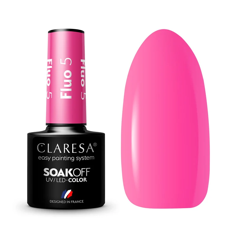 Claresa | Vernis semi-permanent Fluo n°5 - 5ml