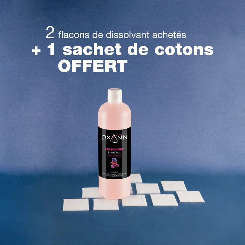 Dissolvant doux sans acétone