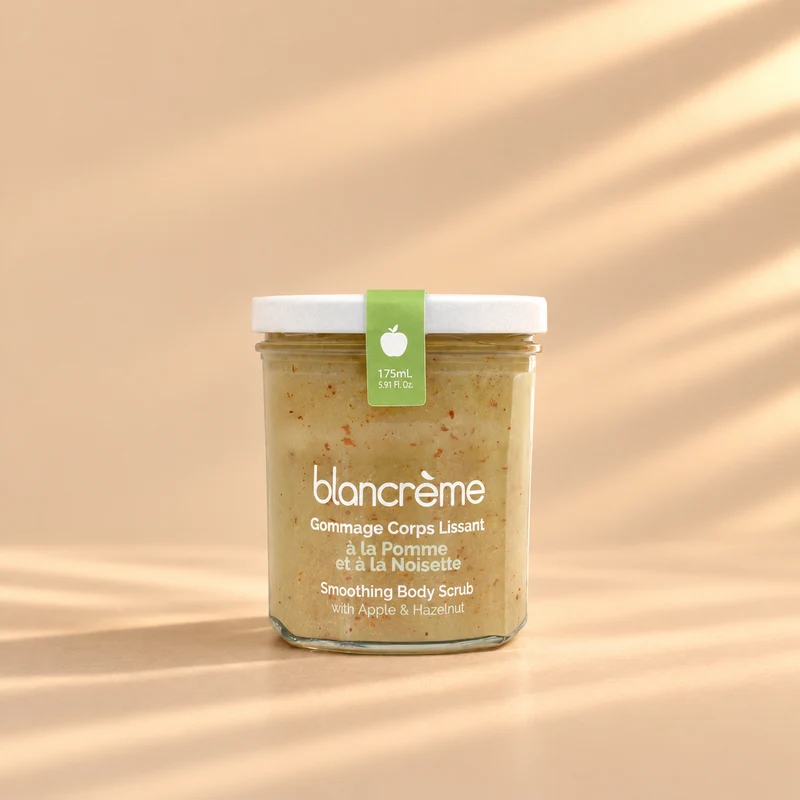 Gommage corps lissant - Pomme & Noisette