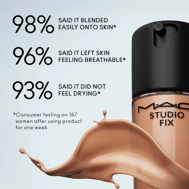 M.A.C Studio Fix Fluid SPF15 24HR Matte Foundation+ Oil Control 30ml