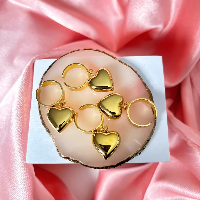 Bague en acier inoxydable "Mon Cœur" - Edition limitée Be my Valentine !