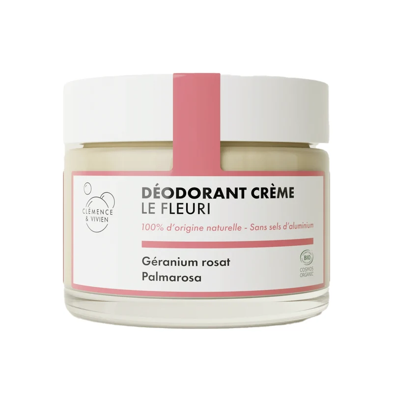 Clémence & Vivien • Déo Le Fleuri - Déodorant (Géranium Rosat & Palmarosa)